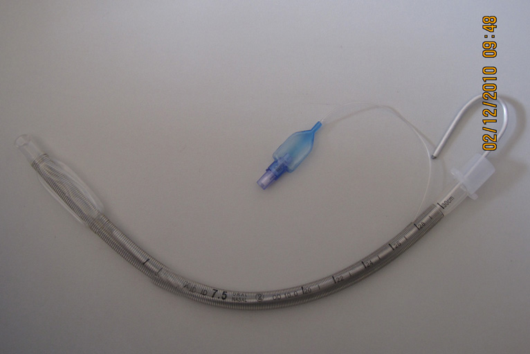 Endotracheal tube with stylet